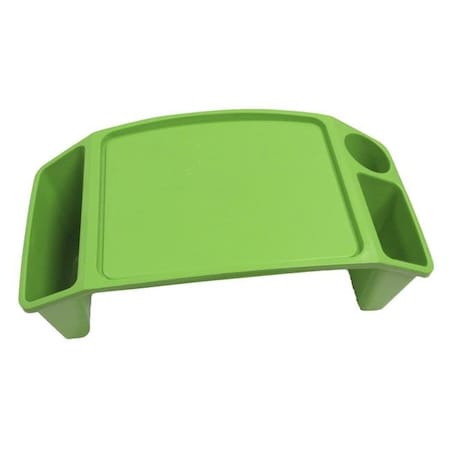Dial Industries 2006380 8 X 21 X 12 In. Stackable Lap Tray; Green